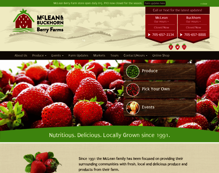 Mcleanberryfarm.com thumbnail