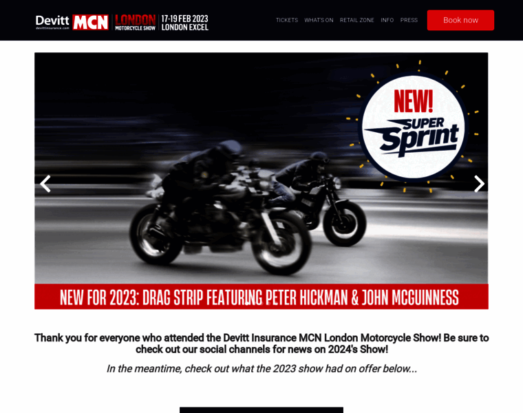 Mcnmotorcycleshow.com thumbnail