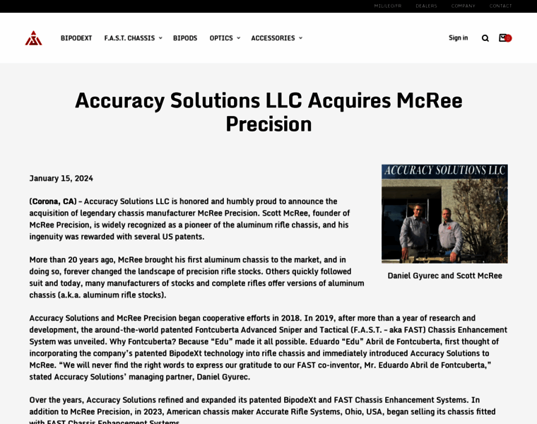 Mcreesprecision.com thumbnail Mcreesprecision.com thumbnail
