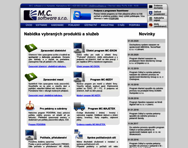 Mcsoftware.cz thumbnail