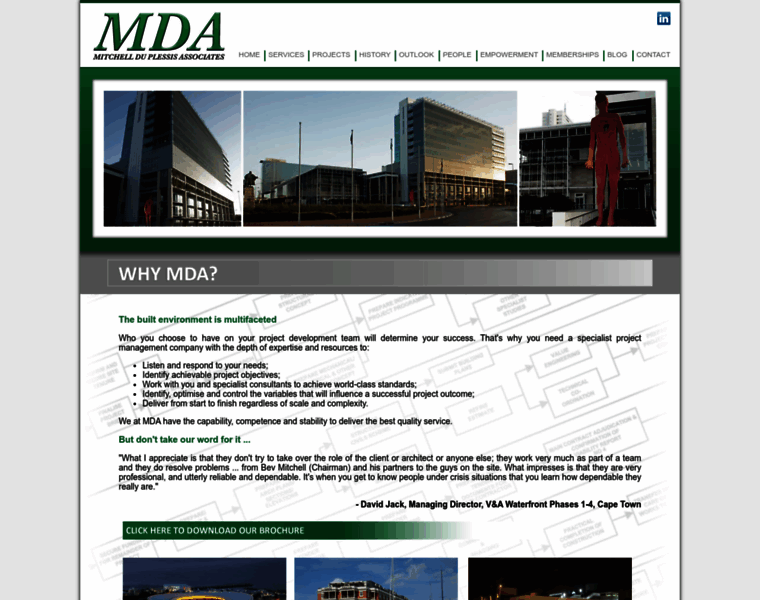 Mdaprojects.co.za thumbnail