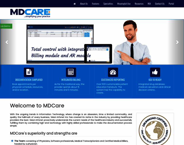 Mdcare.com thumbnail