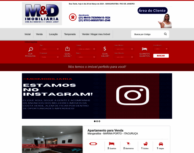 Mdimobiliaria.com.br thumbnail
