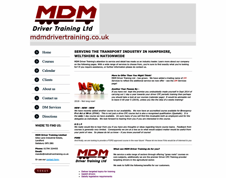 Mdmdrivertraining.co.uk thumbnail
