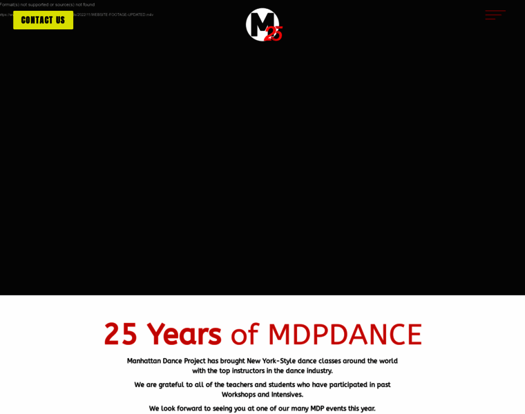 Mdpdance.com thumbnail