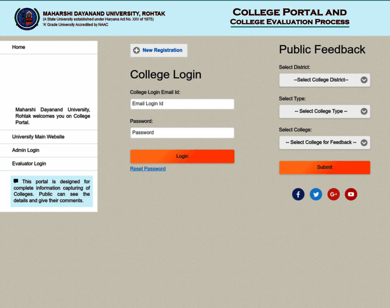 Mducollegeportal.org thumbnail