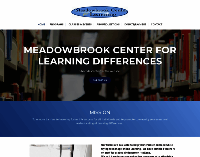 Meadowbrookcenter.org thumbnail