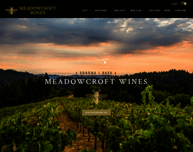 Meadowcroftwines.com thumbnail