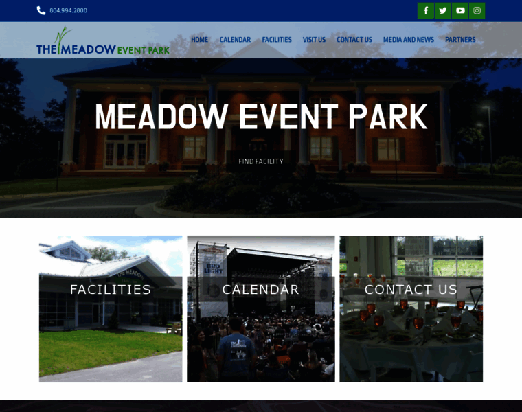 Meadoweventpark.com thumbnail