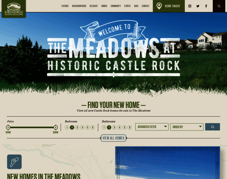 Meadowscastlerock.com thumbnail
