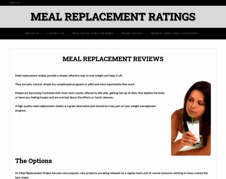 Mealreplacementratings.com thumbnail
