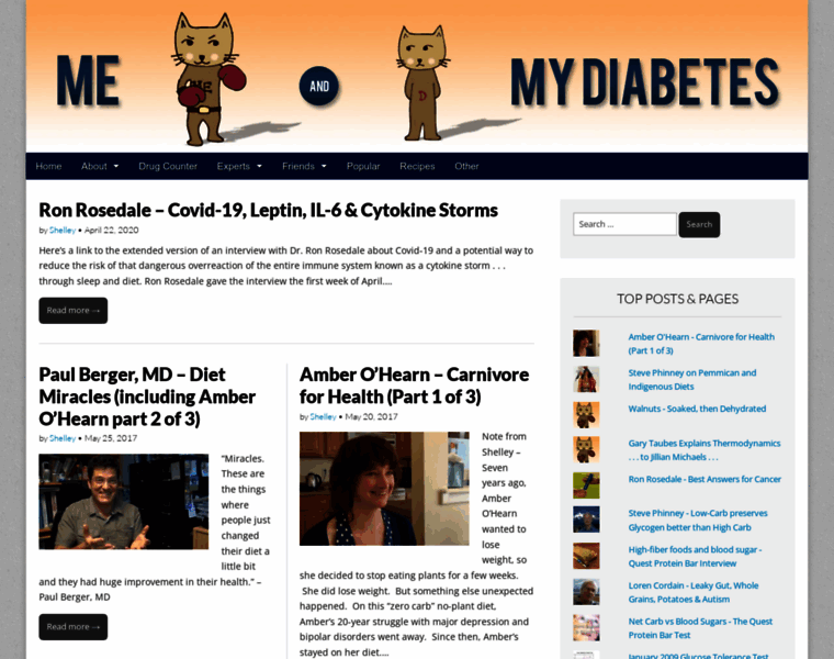 Meandmydiabetes.com thumbnail