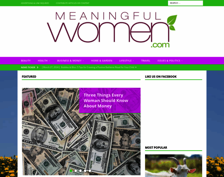 Meaningfulwomen.com thumbnail