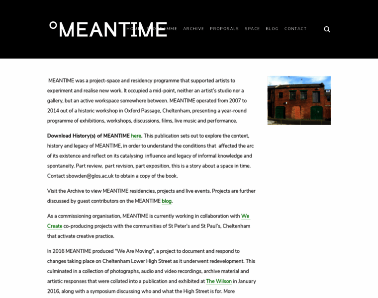 Meantime.org.uk thumbnail