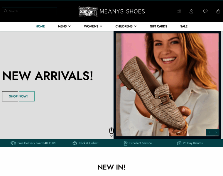 Meanyshoes.ie thumbnail Meanyshoes.ie thumbnail
