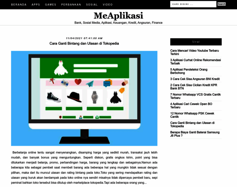 Meaplikasi.com thumbnail