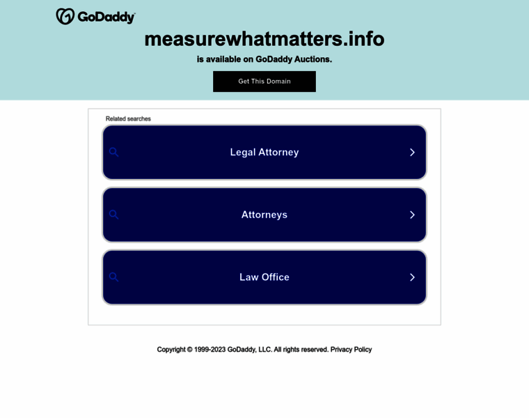 Measurewhatmatters.info thumbnail