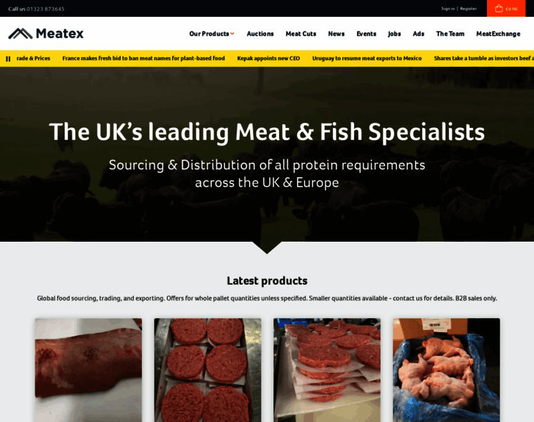 Meatex.co.uk thumbnail
