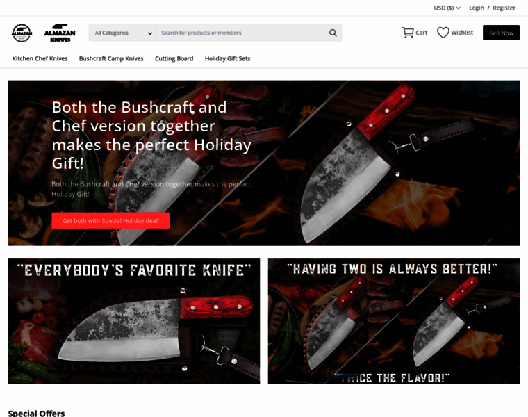 Meatheadknives.com thumbnail
