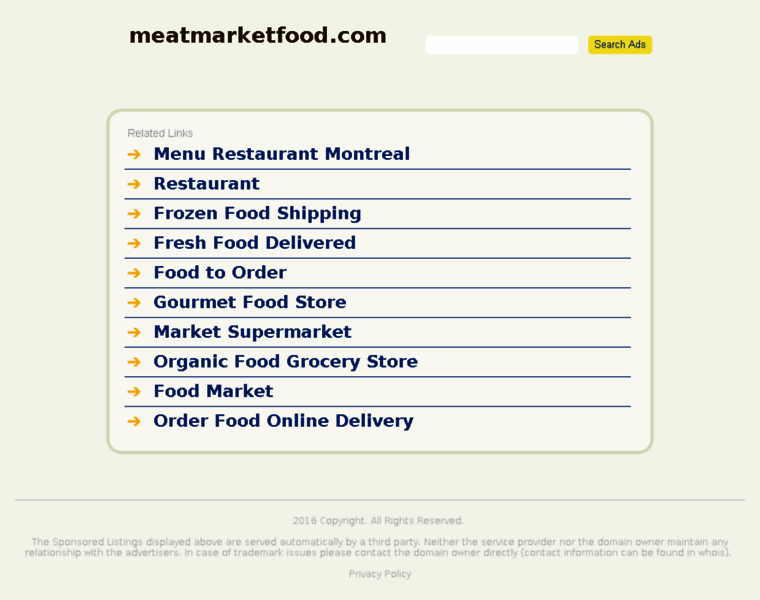Meatmarketfood.com thumbnail