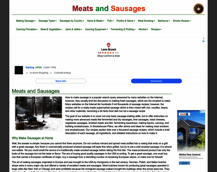 Meatsandsausages.com thumbnail
