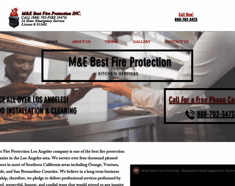 Mebestfireprotection.com thumbnail