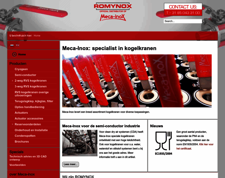 Meca-inox.nl thumbnail