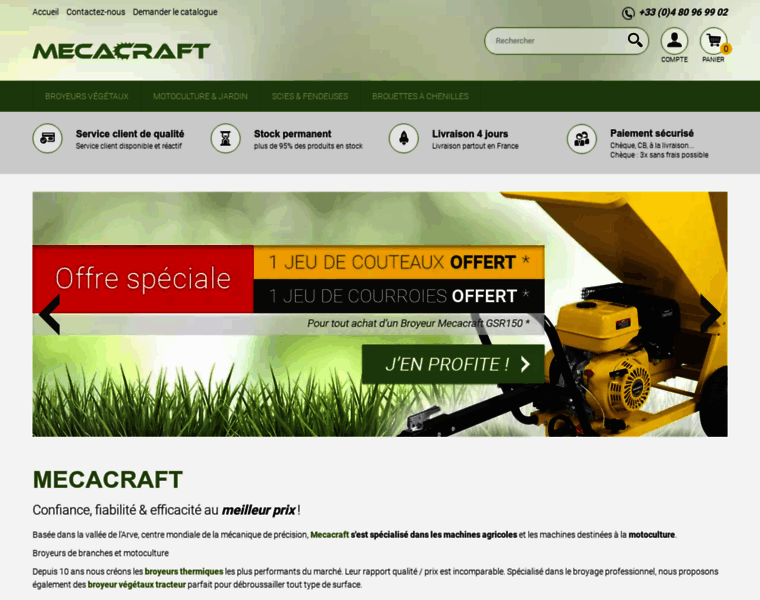 Mecacraft.com thumbnail