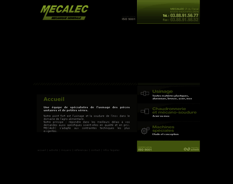 Mecalec.com thumbnail