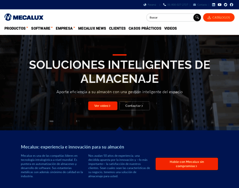 Mecalux.com.pa thumbnail
