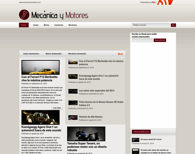 Mecanicaymotores.com thumbnail