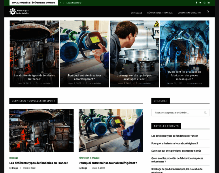 Mecaniqueindustrielle.com thumbnail