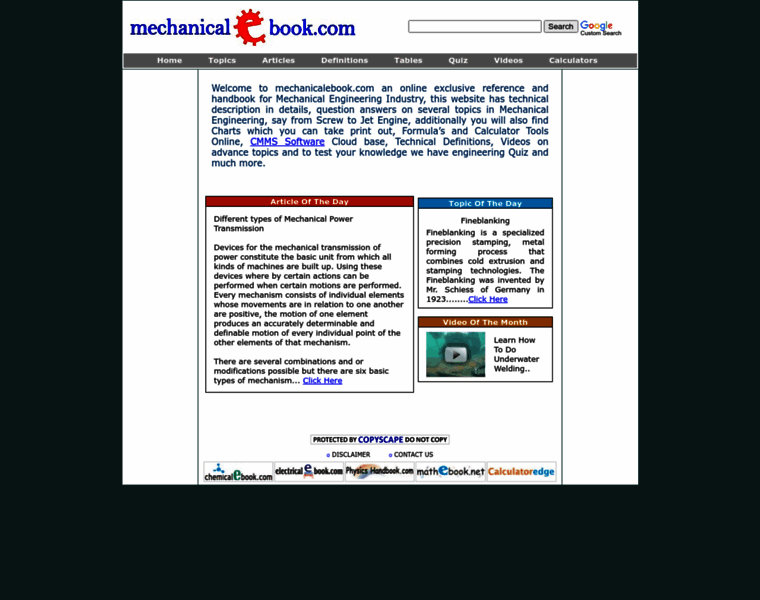 Mechanicalebook.com thumbnail