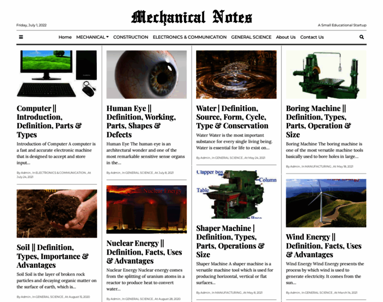 Mechanicalnotes.com thumbnail
