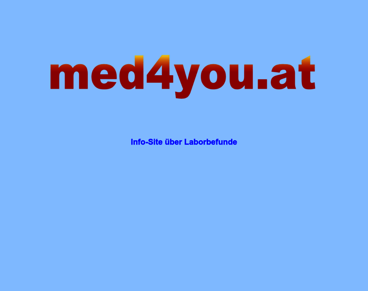 Med4you.at thumbnail