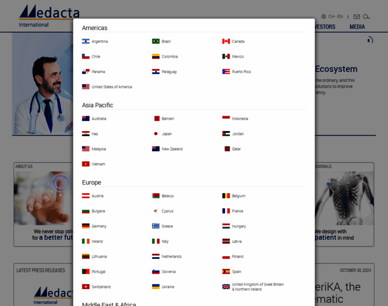 Medacta.ch thumbnail Medacta.ch thumbnail