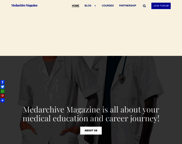 Medarchivemagazine.com thumbnail