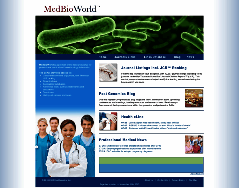 Medbioworld.com thumbnail
