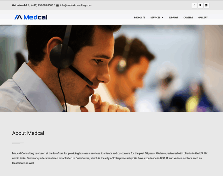 Medcalconsulting.com thumbnail