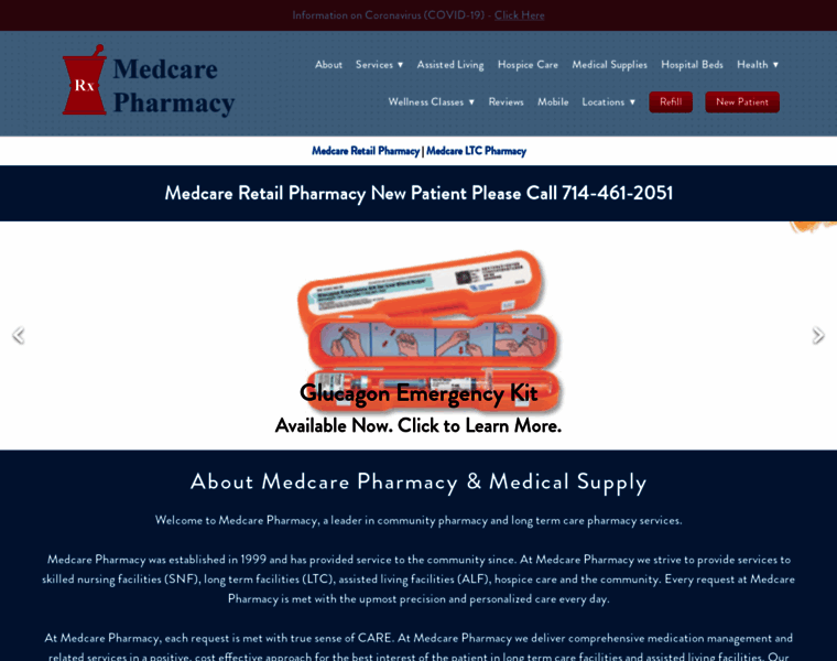 Medcarepharmacy.net thumbnail