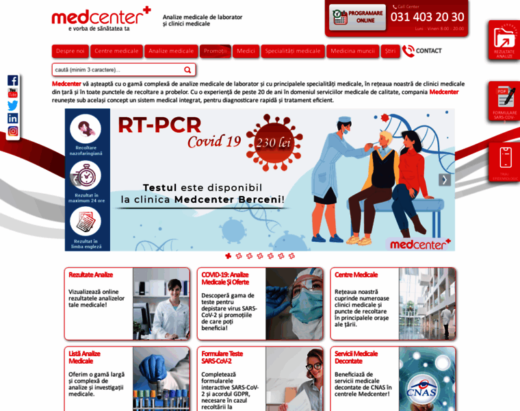 Medcenter.ro thumbnail
