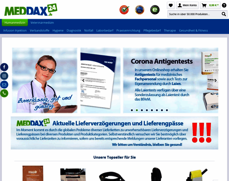 Meddax24.de thumbnail