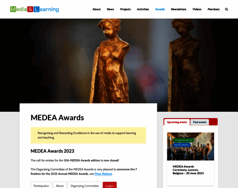 Medea-awards.com thumbnail