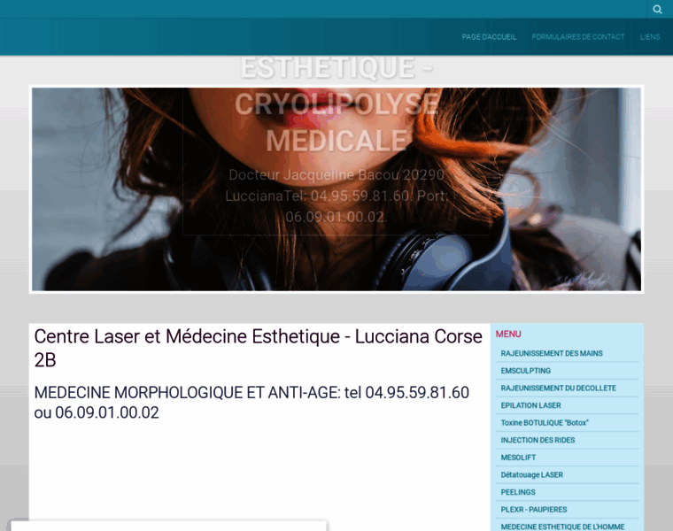 Medecin-esthetique-corse-laser.com thumbnail