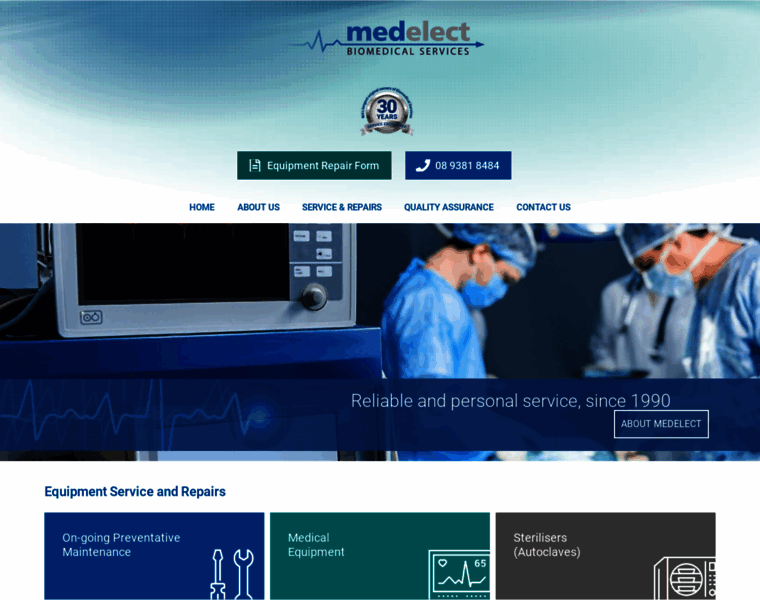 Medelect.com.au thumbnail