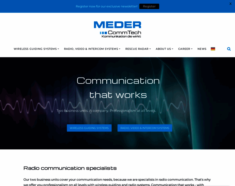 Meder-commtech.com thumbnail