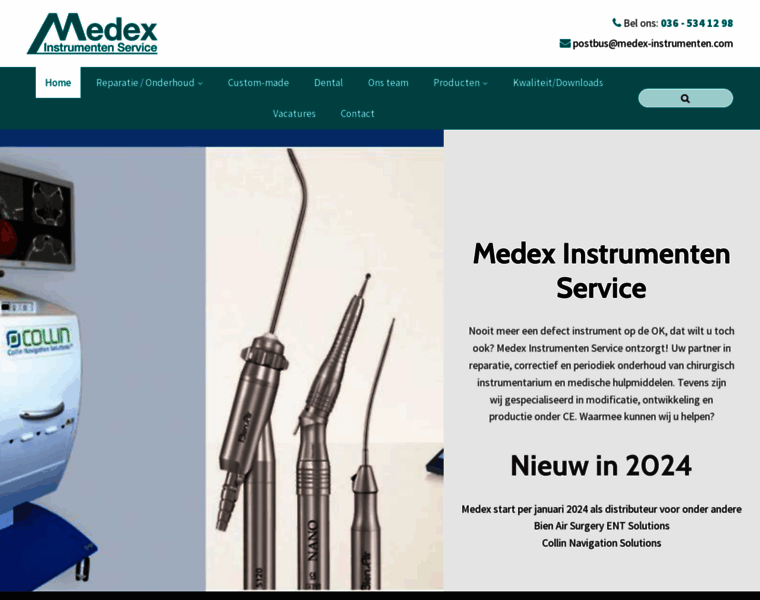 Medex-instrumenten.com thumbnail