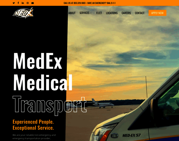 Medextransport.com thumbnail