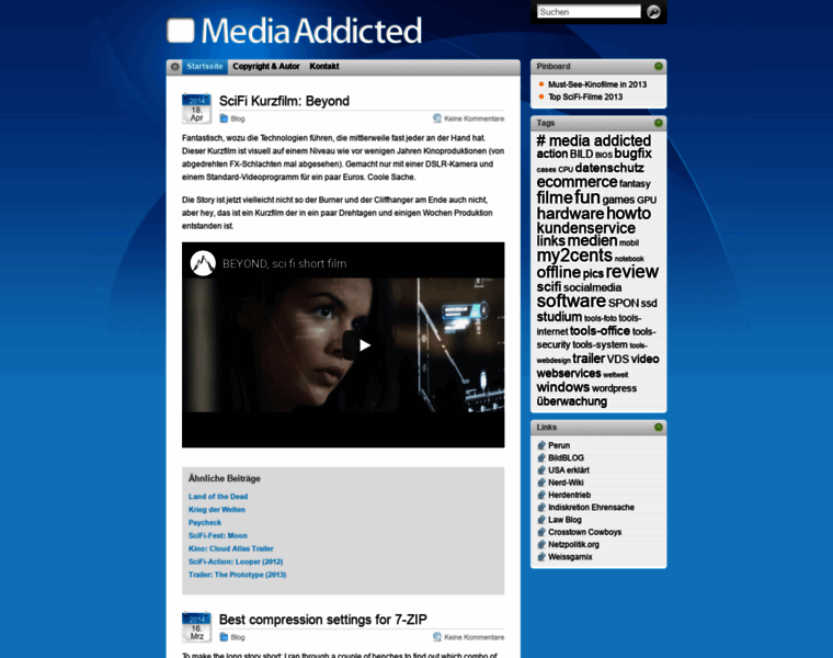 Media-addicted.de thumbnail