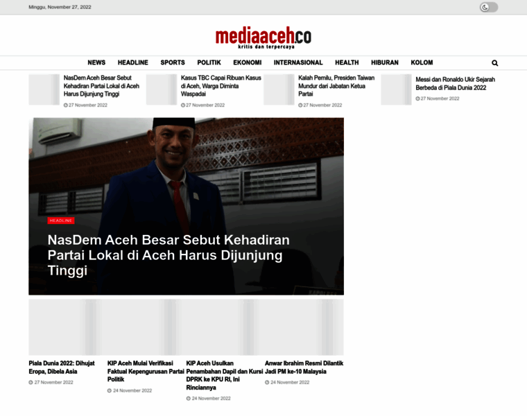 Mediaaceh.co thumbnail